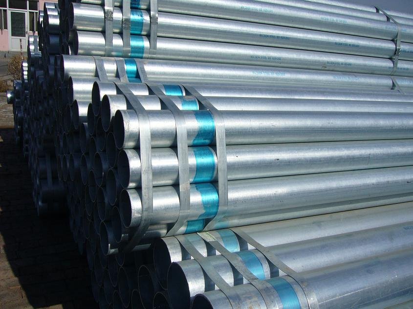 Hot dipped galvanized pipe