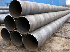 Double-faced Spiral Arc Merged Spiral Welded Steel Pipe