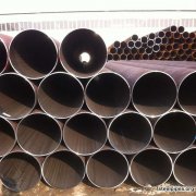 Large diameter thick-walled straight seam steel pipe